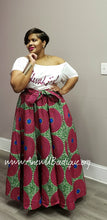 Load image into Gallery viewer, African Print Maxi Skirt
